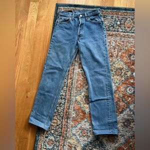 Vintage Levi’s 501 jeans, 29”
